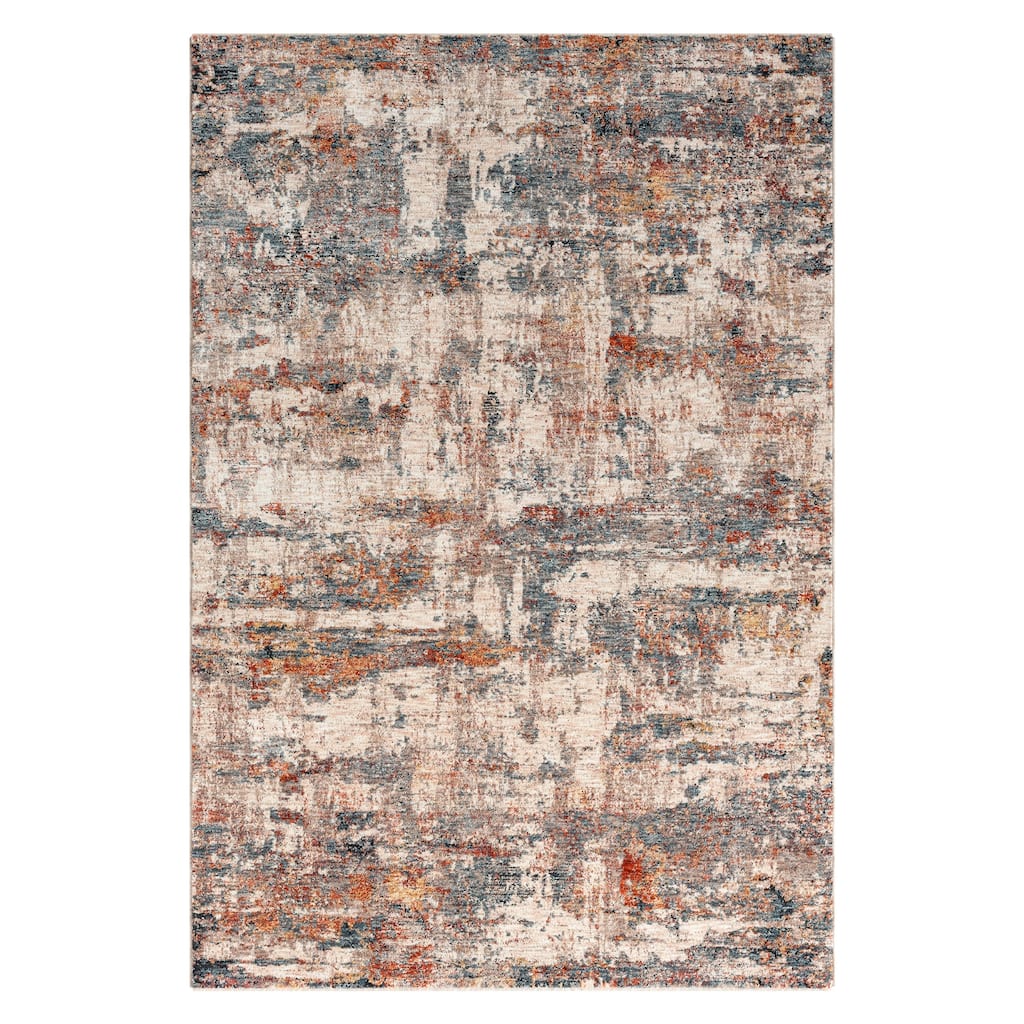 Terra by Obeetee Hampton Brushstroke Multi Rug
