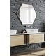 preview thumbnail 9 of 90, Kate and Laurel Rhodes Framed Mid-century Hexagonal Wall Mirror
