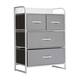 Option Gray Drawers/White Frame