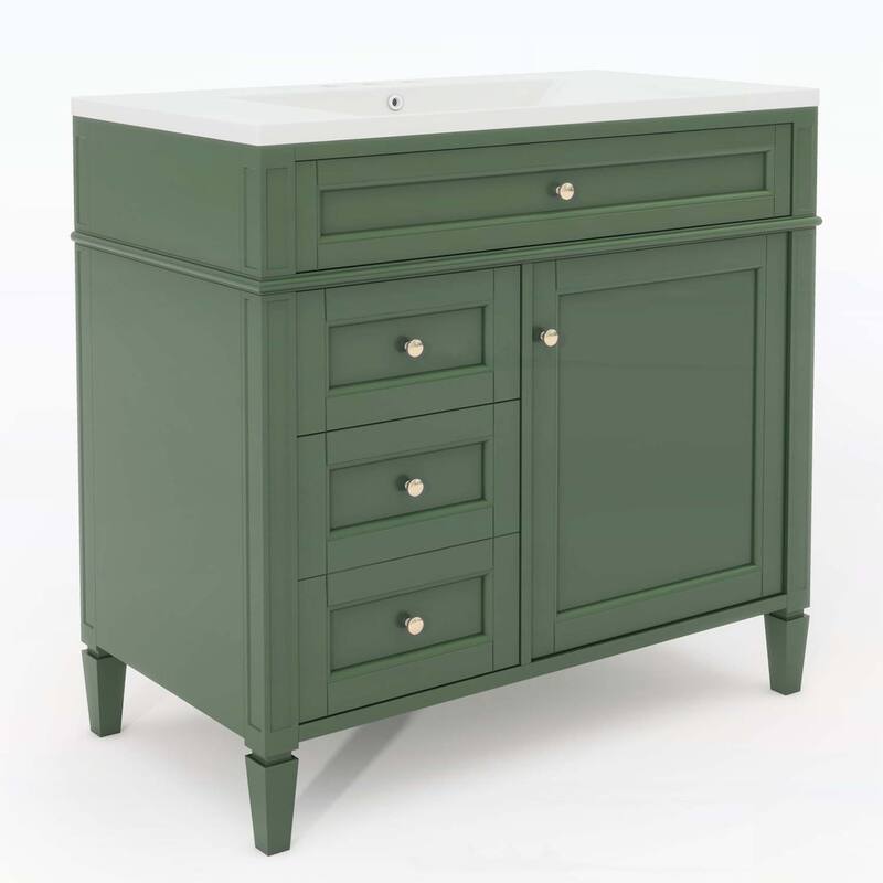 36'' Bathroom Vanity with Top Sink