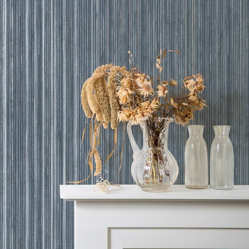 Tempaper Faux Grasscloth Textured Peel and Stick Wallpaper - 28 sq. ft.