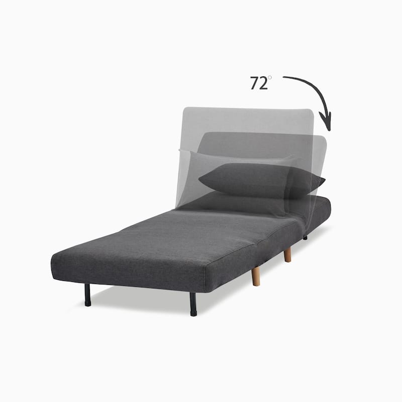 Artdeco Home - Tustin Upholstered Convertible Lounge/ Sleeper Chair