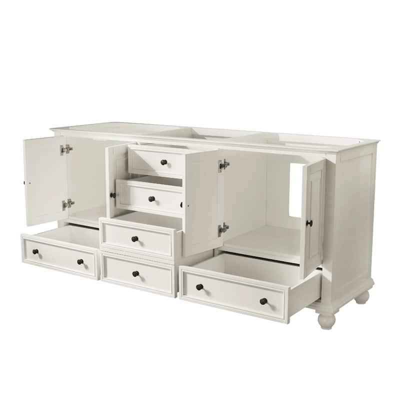 Avanity Thompson 72-inch Double Sink Vanity Only - 72"W x 21"D x 34"H