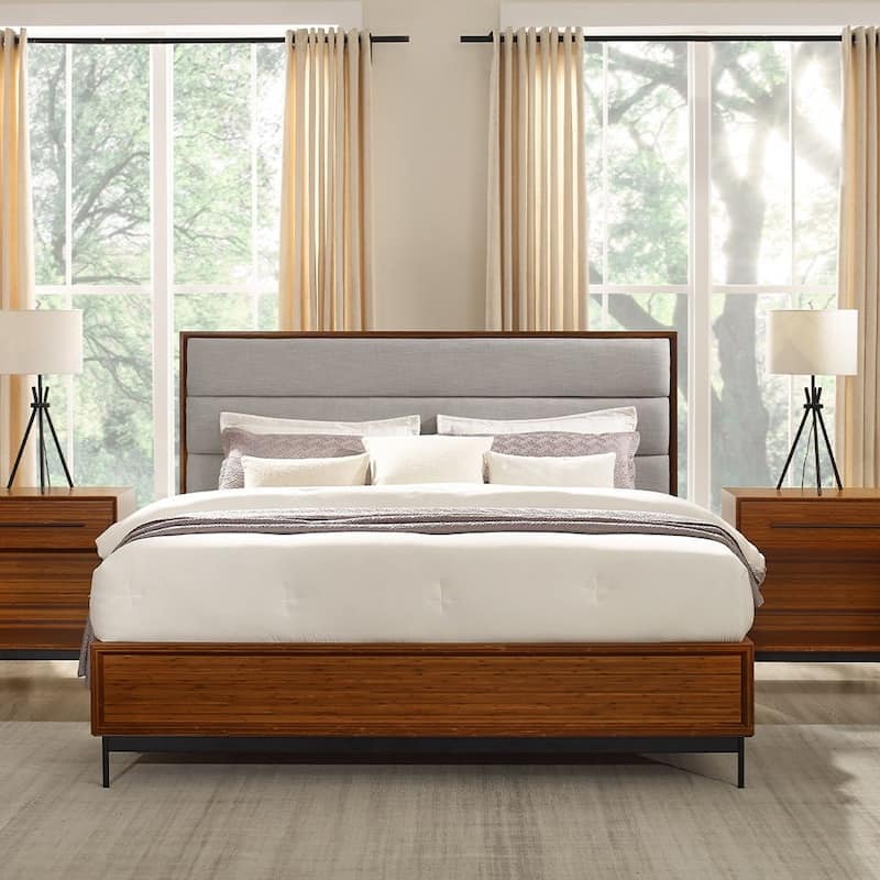 Dakota Queen Bed, Copper - Queen