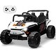 preview thumbnail 8 of 26, 12V Electric UTV Car Ride on Truck with Toy Storage Remote Control White