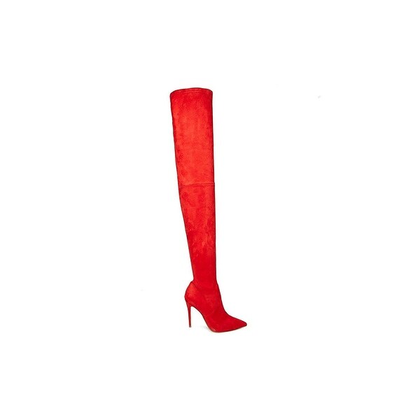 red booties steve madden