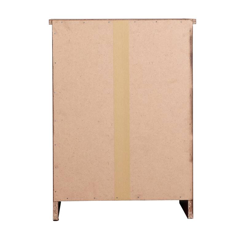 Cherry Nightstand with Warm Finish, 24x18x16 Compact Bedside Table for Bedroom Organization and Daily Essentials