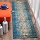 preview thumbnail 14 of 53, SAFAVIEH Monaco Katty Boho Rug 2'2" x 8' Runner - Blue/Ivory