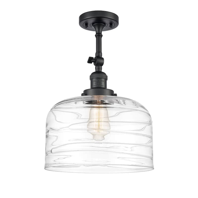 Innovations Lighting Franklin Restoration Bell 1 Light 12" Semi-Flush Mount