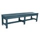 preview thumbnail 29 of 47, Sequoia Commercial Grade Weldon 6ft Backless Picnic Bench Nantucket Blue