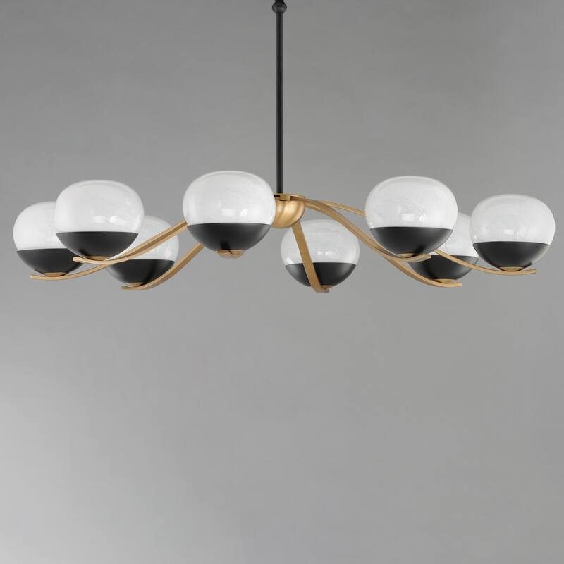 Maxim 24648MR Lucerne 8 Light 43" Wide Chandelier