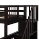preview thumbnail 9 of 34, Stairway Twin-Over-Full Bunk Bed with Twin size Trundle,Storage