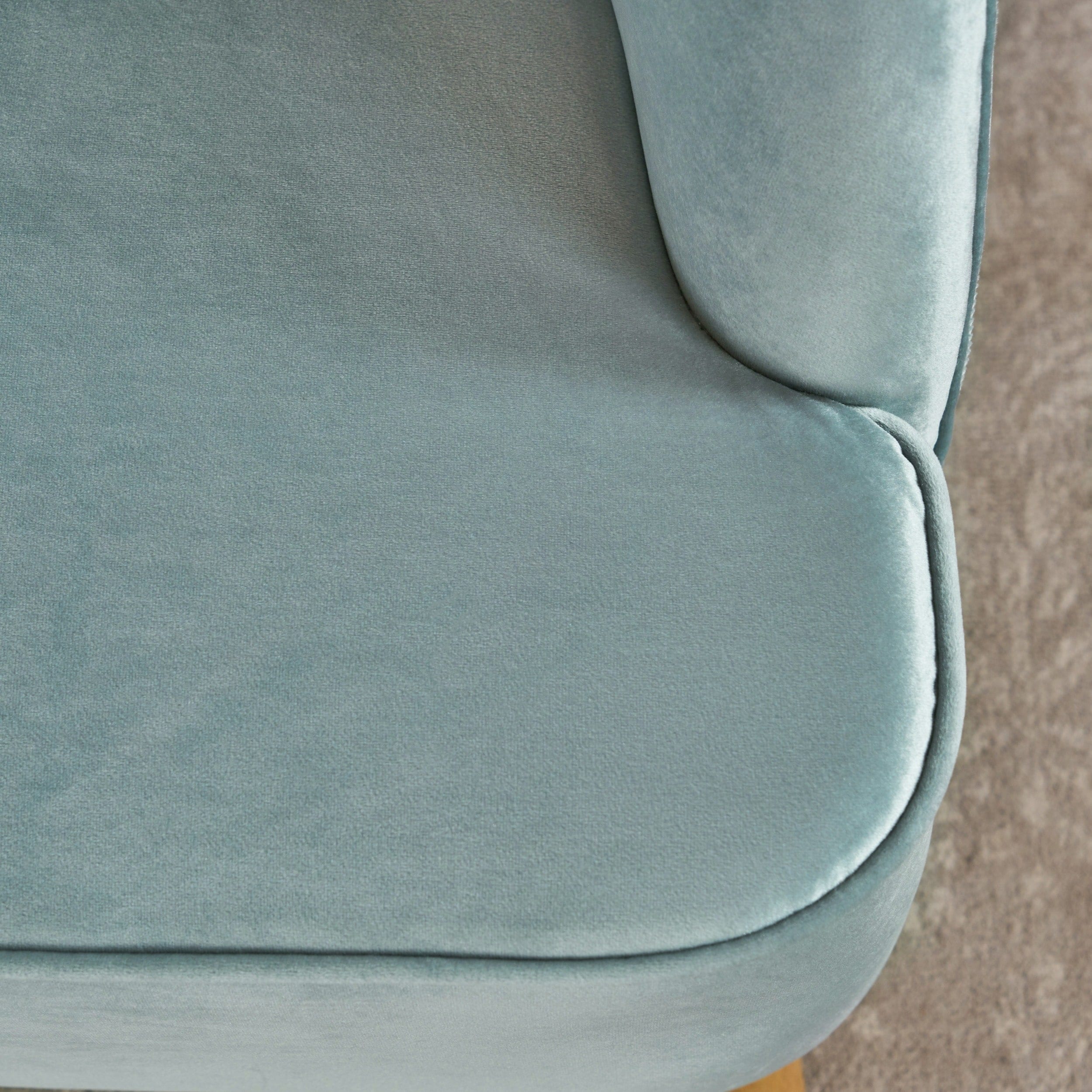 Amaia Modern Velvet Club Chairs Set of 2 by Christopher Knight