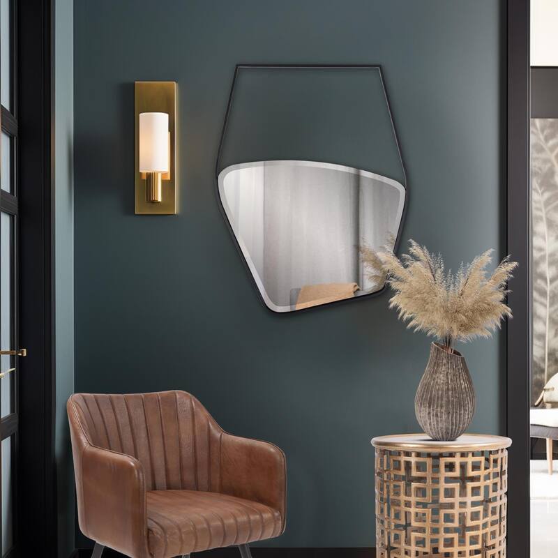 Hayes Asymmetrical Mirror #1 - 39H X 30W X 1D