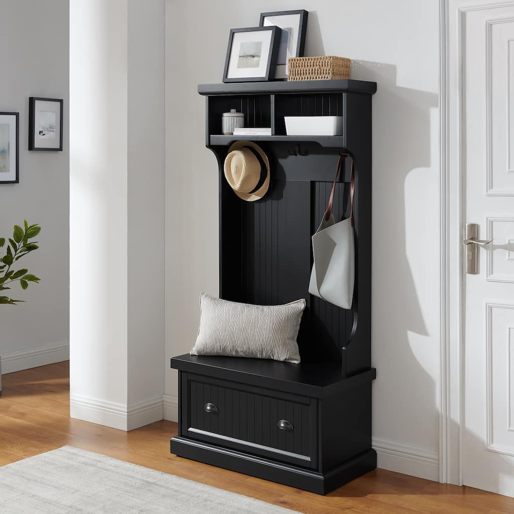 Crosley Shoreline Hall Tree - 15.75"x31.5"x64.25"