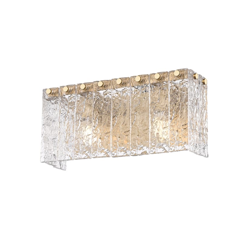 Z-Lite 1943-2V Glacier 15" Wide Vanity Light