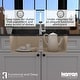 preview thumbnail 28 of 64, Karran Undermount Quartz 32 in. 60/40 Double Bowl Kitchen Sink Kit