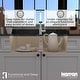 preview thumbnail 24 of 56, Karran Undermount Quartz Double Bowl Kitchen Sink