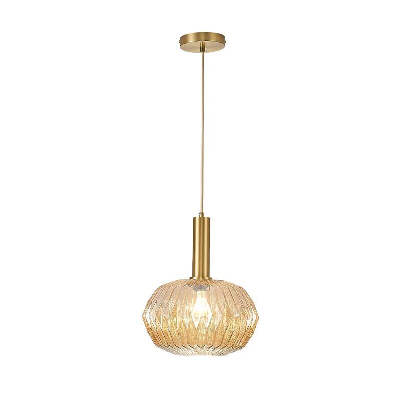 11.6” Dining room lighting green pendant lights glass, metal island lights