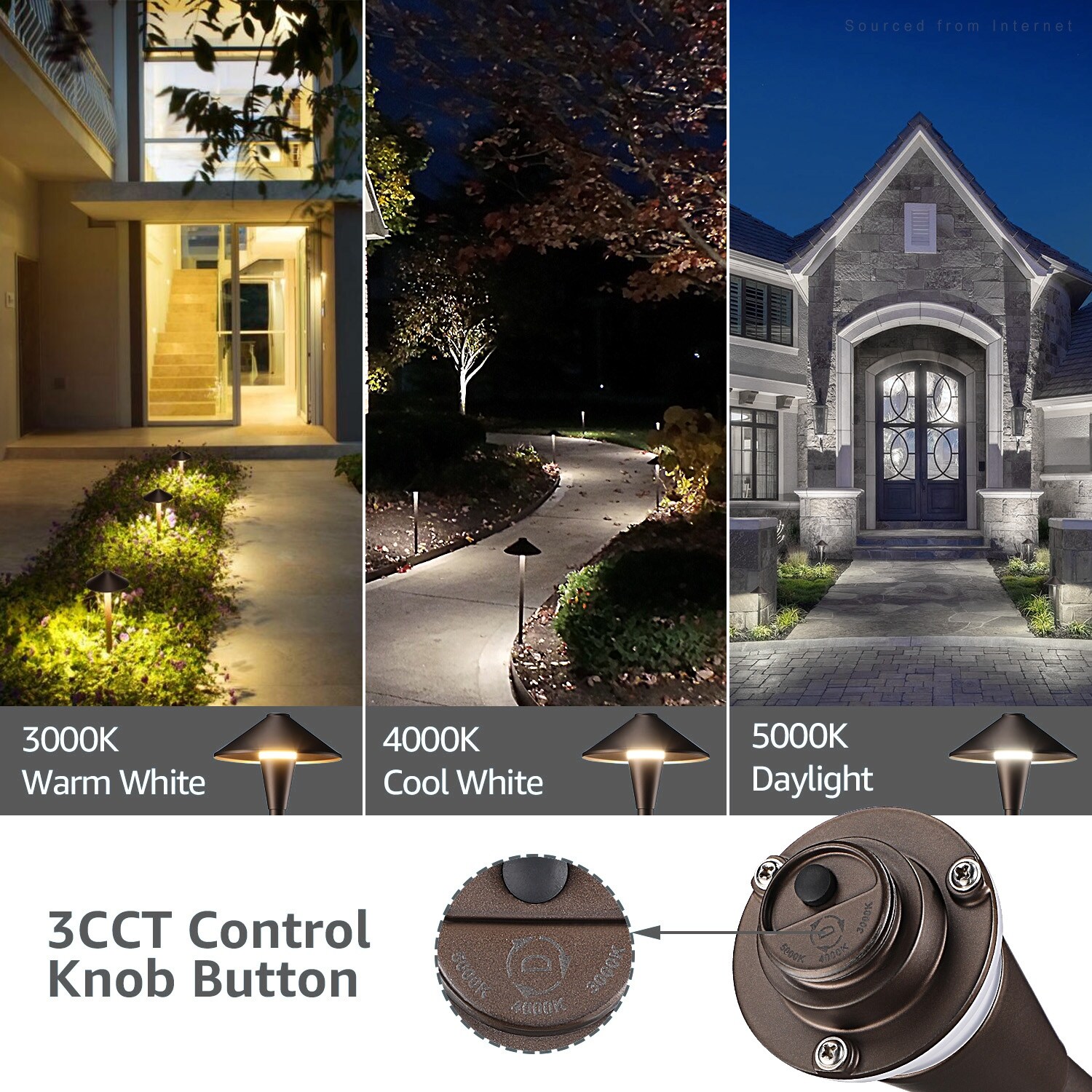 5000k landscape lighting sale