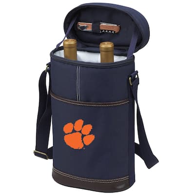 Clemson Tigers Two Bottle Wine Tote