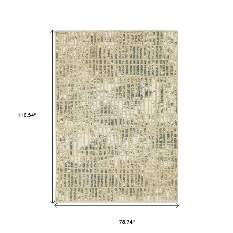 HomeRootsGeometric Modern Rectangle Area Rug