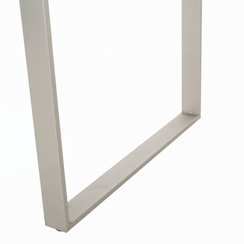 Dining Table, Silver and Natural