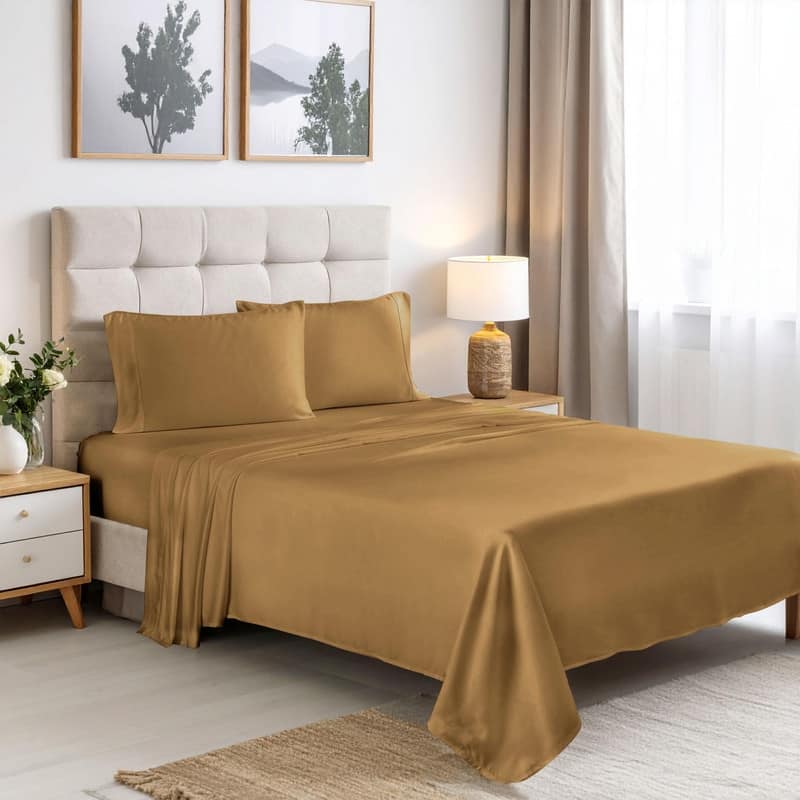 Superior Rayon from Bamboo 300 Thread Count Deep Pocket Sheet Set