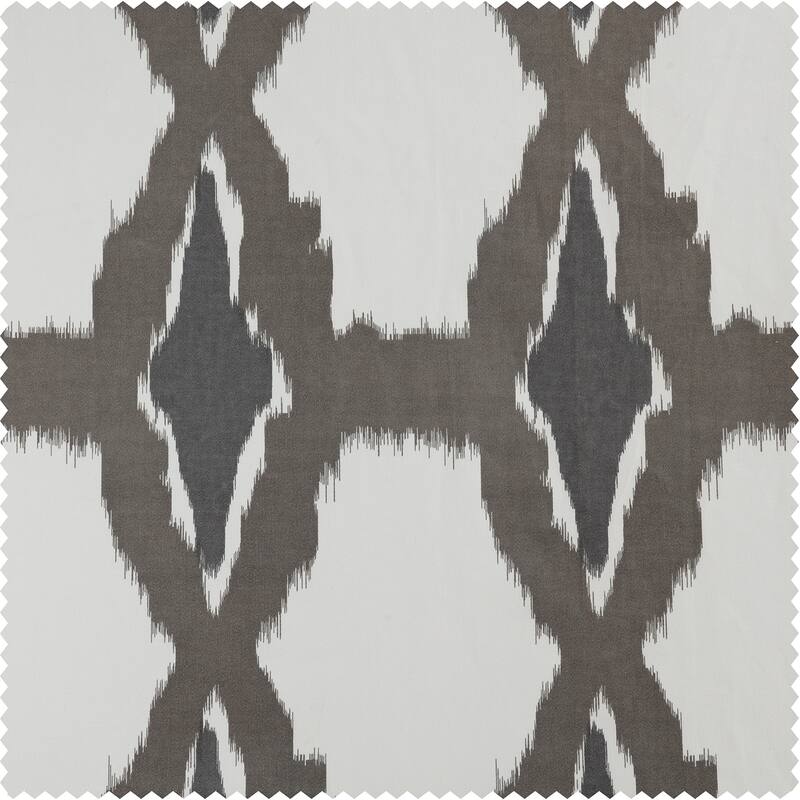 Exclusive Fabrics Sorong Printed Cotton Tie-Up Window Shade - 46 X 63