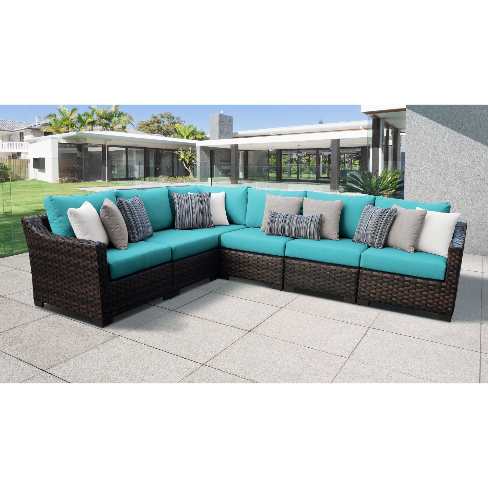 River brook patio 2025 sectional