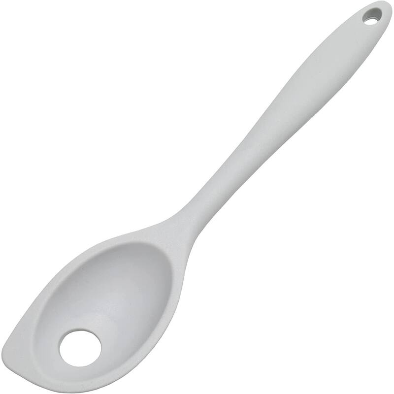 Chef Craft 11-Inch Premium Silicone Mixing Spoon - Gray