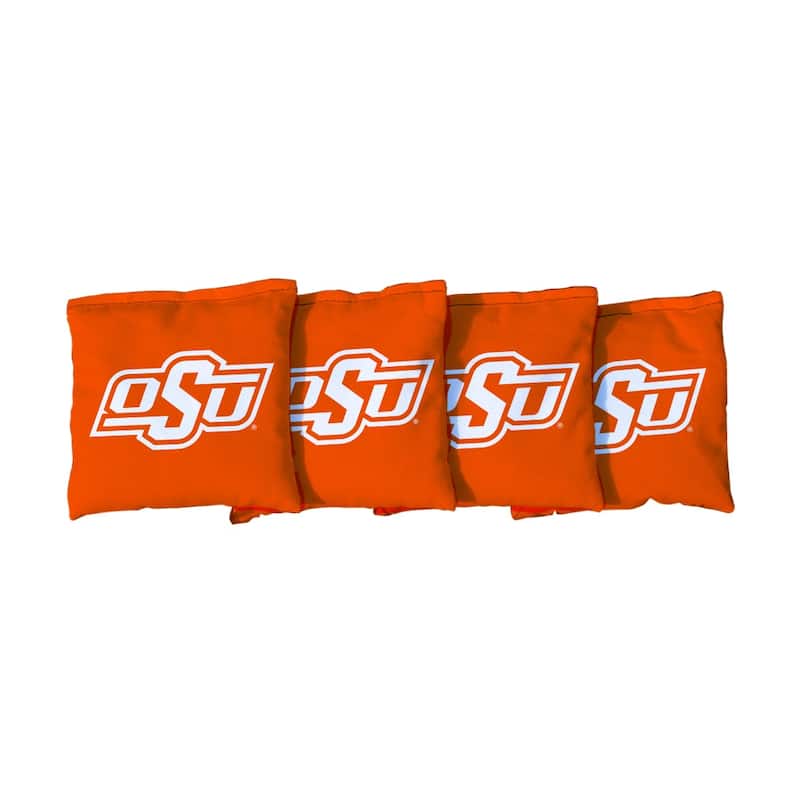 Oklahoma State Cowboys Orange Cornhole Bags - Corn Filled