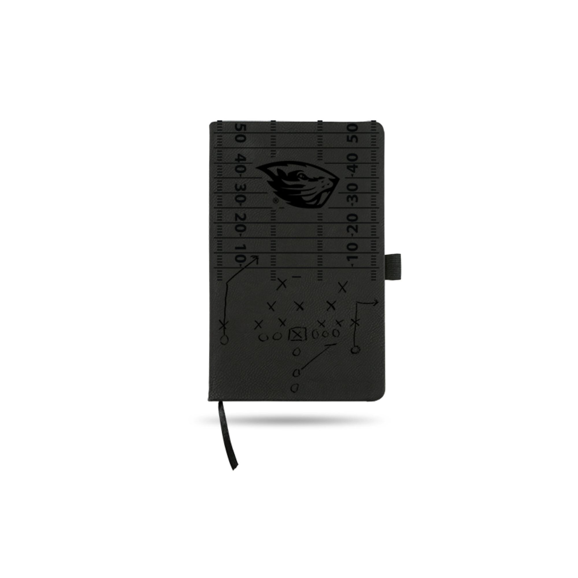 Shop 8 25 Black College Oregon State Beavers Laser Engraved Notepad With Elastic Band Overstock 29150590