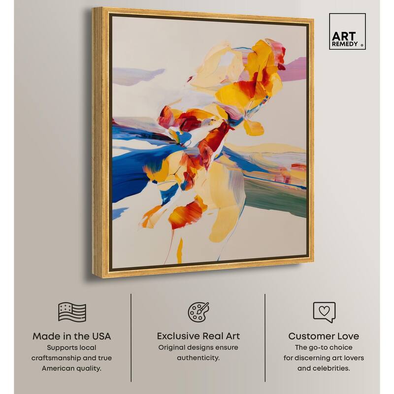 Flippant Bloom III Canvas by Art Remedy