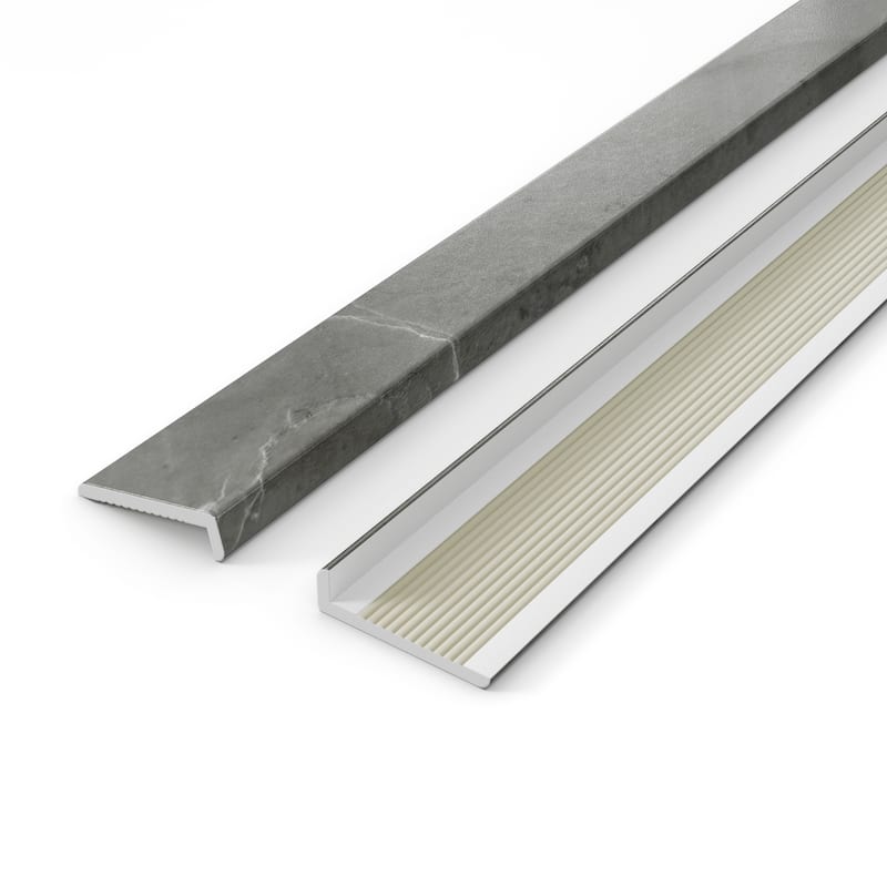 Epiphany Edge Trim 96 in. H Marble Dark Grey