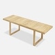 preview thumbnail 14 of 22, mopio Bruno Outdoor Dining Set 51" Dining Bench