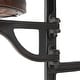 preview thumbnail 27 of 37, Brown Teak Wood Dining Table with Two, Four or Eight Attached Seats