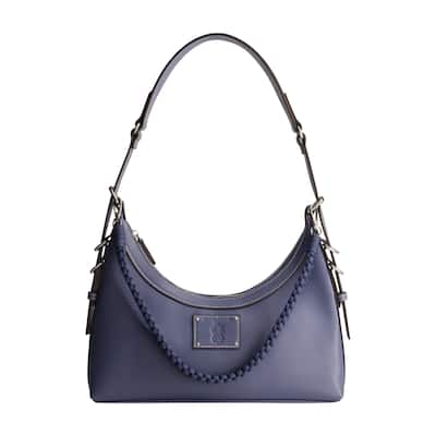 Tommy Bahama Debossed Logo Zip-Top Hobo Bag