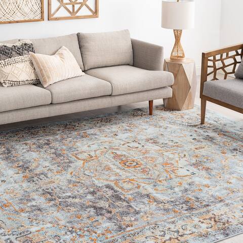 Whitfield Vintage Medallion Indoor Area Rug