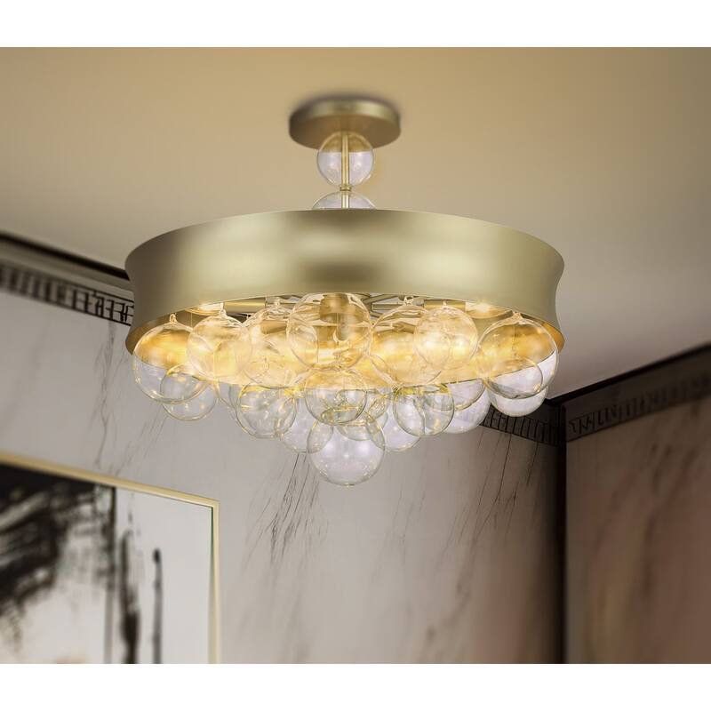 Minka Lavery 5197 Verdi Square 8 Light 26" Wide Convertible Pendant /