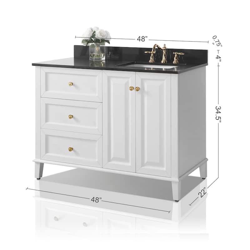 Ancerre Designs Hannah Bathroom Vanity Set