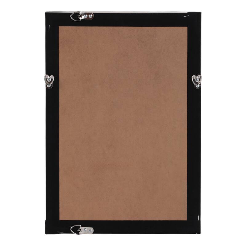 Selenite Stone Decorative Wall Art Shadowbox Casual Design - 20" White