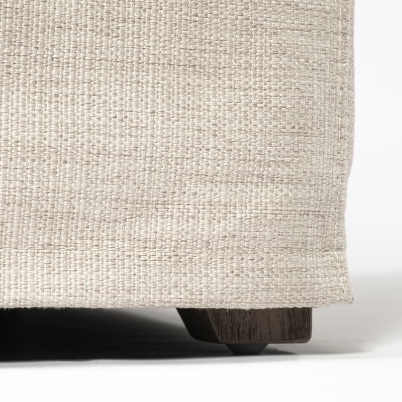 Denly III Beige Slipcover Upholstered Arm Chair