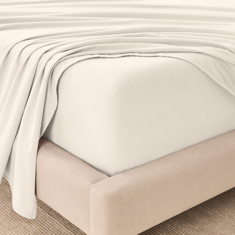 Bare Home Organic Cotton Flannel Sheet Set