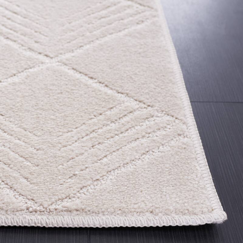 SAFAVIEH Plain and Solid Audra Geometric Rug