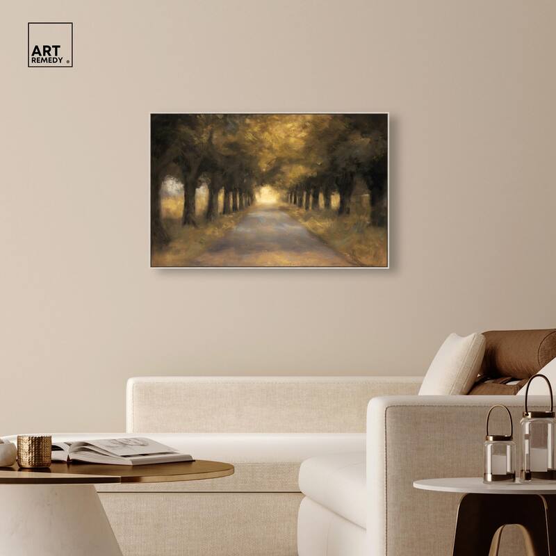 Misty Morning Canvas by Art Remedy