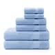 preview thumbnail 12 of 17, Tommy Bahama Pineapple Bay Cotton 6 Piece Towel Set - 6 Piece Blue