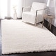 preview thumbnail 10 of 83, SAFAVIEH Fontana Shag Kimberlie Solid 2-inch Thick Rug 11' x 15' - Ivory - Rectangle