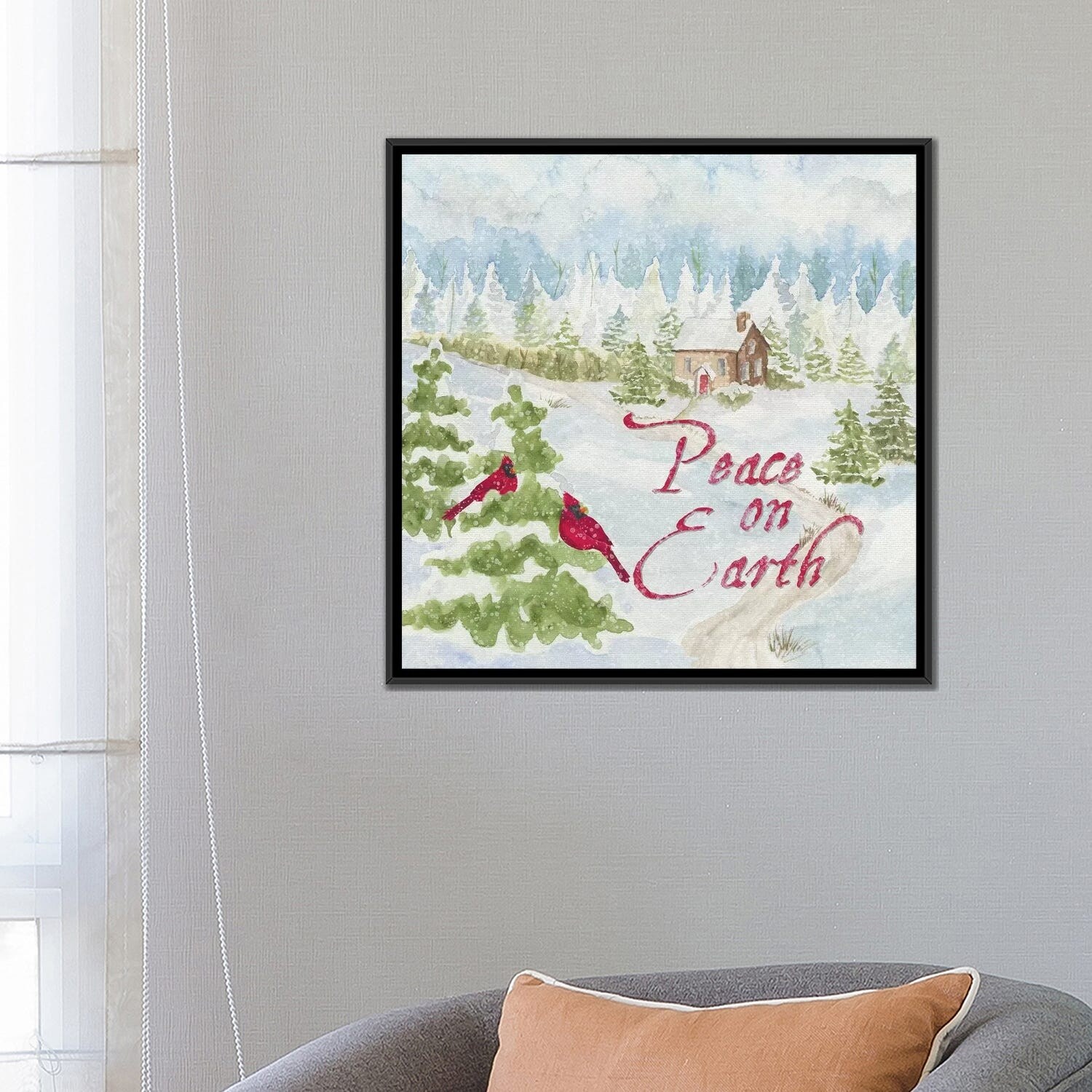 Christmas in the Country Pillow