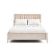 preview thumbnail 1 of 6, Furniture of America Seren Mid-Century Modern Off-White Kid's Solid Wood Platform Bed Full